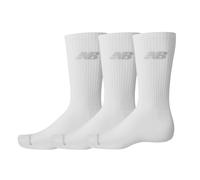 Calzini da tennis New Balance Performance Basic Crew 3P - white - Bianco (43-46)