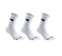 Calzini da tennis New Balance Youth Daily Essentials Cushion Crew 3P - white - Bianco (35-37)