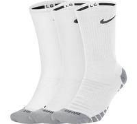 Nike everyday max cushion crew unisex socks x3 3 pairs white