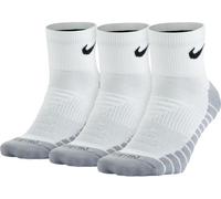 Calzini da tennis Nike Dry Cushioned Quarter 3P - Bianco (38-42)