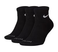 Calzini da tennis Nike Everyday Plus Cushioned Training Ankle 3P - black - Nero (34-38)