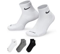 Calzini da tennis Nike Everyday Plus Cushioned Training Ankle 3P - multicolor - Multicolore (42-46)
