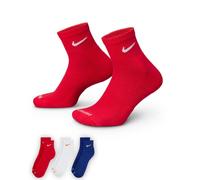 Calzini da tennis Nike Everyday Plus Cushioned Training Ankle 3P - multicolor - Multicolore (42-46)