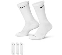 Calzini da tennis Nike Everyday Plus Cushioned Training Crew 3P - Bianco (38-42)
