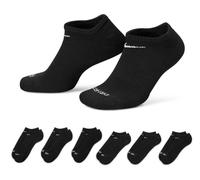 Calzini da tennis Nike Everyday Plus Cushioned Training No-Show Socks 6P - Nero (38-42)