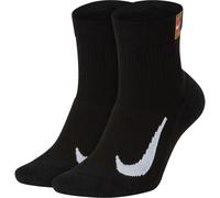 Calze da tennis alla caviglia NikeCourt Multiplier Max (2 paia) - Nero 46-50