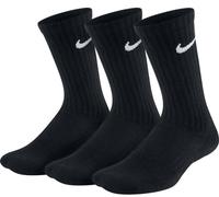 Calzini da tennis Nike Youth Performance Cushioned Crew 3P - Nero (38-42)
