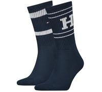 Calzini da tennis Tommy Hilfiger Sock Sport Patch 2P - Blu (39-42)