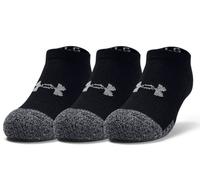 Calzini da tennis Under Armour Jr Youth HeatGear No Show Socks 3P - black/steel - Nero (31,5-36,5)