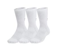 Calzini da tennis Under Armour Training Cotton 3P - white/black - Bianco (42-47,5)