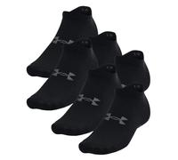 Calzini Under Armour Essential No Show 6 paia nero/nero/grigio campo (S)