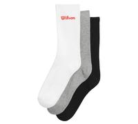 Calzini da tennis Wilson Crew Logo 3P - Multicolore (38-42)