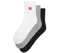 Calzini da tennis Wilson Quarter Top Sock 3P - Multicolore (38-42)