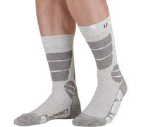 Calzini da trekking alti Monnet Trek Linen High Socks (GREY WHITE) 45-46