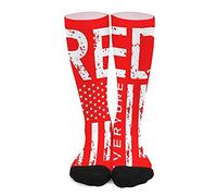 Calzini Da Uomo Donna Remember Everyone Deployed Military R.E.D Calzini Invernali Casuale Morbidi E Caldi Calze Da Lavoro, Per Ciclismo, Amico, Tempo Libero, 50cm