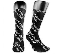 Calzini Da Uomo Don'T Doubt The Squid Calzini Alla Moda Casuale Morbidi E Caldi Calze Running, Per Marito, Tempo Libero, Amico, 40cm