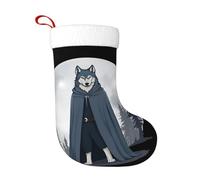 Calzini decorativi natalizi HJFCZH Moon Leader Stampe Decorazioni per la casa morbide e confortevoli per ufficio Albero di Natale Camino