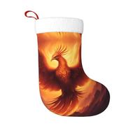 Calzini decorativi natalizi WHJSHOP Beautiful Phoenix Pattern Home Decoration Soft and Comfortable for Office Christmas Tree Fireplace