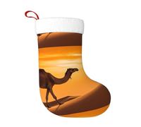 Calzini decorativi natalizi WHJSHOP Camel in The Dusk Pattern Home Decoration Soft and Comfortable for Office Christmas Tree Fireplace