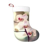 Calzini decorativi natalizi WHJSSF an Orchid. Stampati Decorazione per la casa morbida e confortevole per ufficio albero di Natale camino