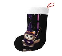 Calzini decorativi natalizi WHJSSF Magic Kitten stampa morbida e soffice per donne e uomini