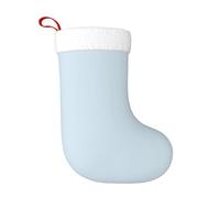 Calzini decorativi natalizi WHJSSF Moon bianchi stampati decorazione per la casa morbida e confortevole per ufficio albero di Natale camino