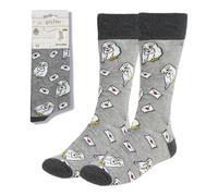 Calzini design harry potter grigio