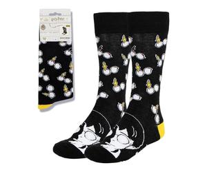 Calzini design harry potter nero e bianco