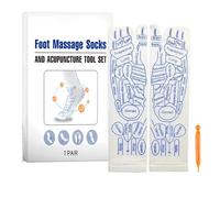 Calzini di riflessologia, calze da massaggio,Calzini benessere con strumento di massaggio - Massager di rilassamento per alleviare la fatica, le forniture di assistenza sanitaria