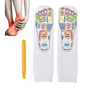 Calzini di riflessologia del piede, calzini per massaggio ai piedi e strumento,Piedi Calzini a pressione - MASSAGER PIEDE DI CUILE CREATURA PER LA MASSAGER ALL'ADUCCIO DONNE UOMINO SPA HASSE POSSO DI