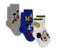 Calzini Disney Mickey Mouse set 3 paia per bambino in cotone Calze Bimbo 5674