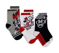 Calzini Disney Minnie Mouse set 3 paia per bambina in cotone Calze Bimba 5682