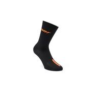 DMT Classic Race Sock Black/Orange T.L-XL (42/45), Black/orange (nero, arancione), 42-45
