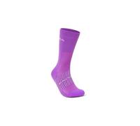Calzini endura coolmax race da donna viola grigio nero confezione da 3