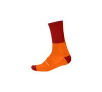 Calzini endura merino arancione rosso