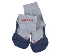 FALKE RU4 K So cotone filo funzionale antivesciche 1 paio, Calzini da corsa Unisex - Bambini, Grigio Light Grey 3406, 23-26