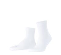 Falke Calzini Run U Sso – cotone filo funzionale, tinta unita, unisex, 1 paio – Bianco 2000 Rib 42-43