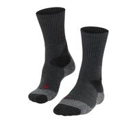 Falke Calzini da trekking TKX Expedition – Uomo, lana funzionale, antivesciche – 46-48 Grigio