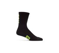 Calzini fox 6 flexair merino nero giallo