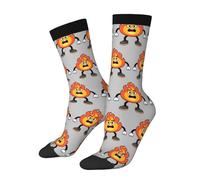 Calzini Fuoco Furioso Antivesciche Elasticizzato Calze Adatte Socks Per Donna Basket Trekking