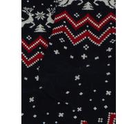 calzini GALLO calze lunghe uomo cotone caldo blu fantasia greca di Natale blu