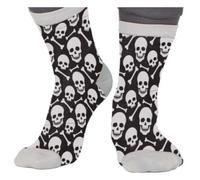 Calzini halloween con teschio