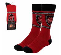 Calzini House of Dragon Targaryen Rosso