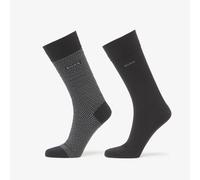 Calzini Hugo Boss 2-Pack Rs Minipattern Cc Black 43-46