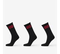 Calzini Hugo Boss Men-H-3-Pack Qs Rib Label Cc Black 39-42