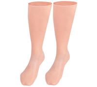 Calzini idratanti calzini in silicone elastico per donne comode calzini gel durante la notte riutilizzabili calzini idratanti per riparare i piedi asciutti del tallone colore