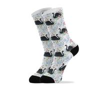 Calzini Il Lago Dei Cigni Bianco E Nero Imbottita Calzini Sportive Casual Socks Per Basket Outdoor Calcio