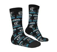 Calzini Il Peggior Giorno Di Pesca È Meglio Del Miglior Giorno Di Lavoro Confortevoli Socks Formali Elasticizzato Calze Per Uomo Running Donna