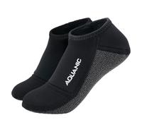 Calzini in neoprene per immersioni, 3 mm, antiscivolo, per immersioni, snorkeling, surf, kayak, Nero Basso Kevlar, Medium