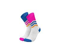 Calzini incylence running volts bianco blu rosa